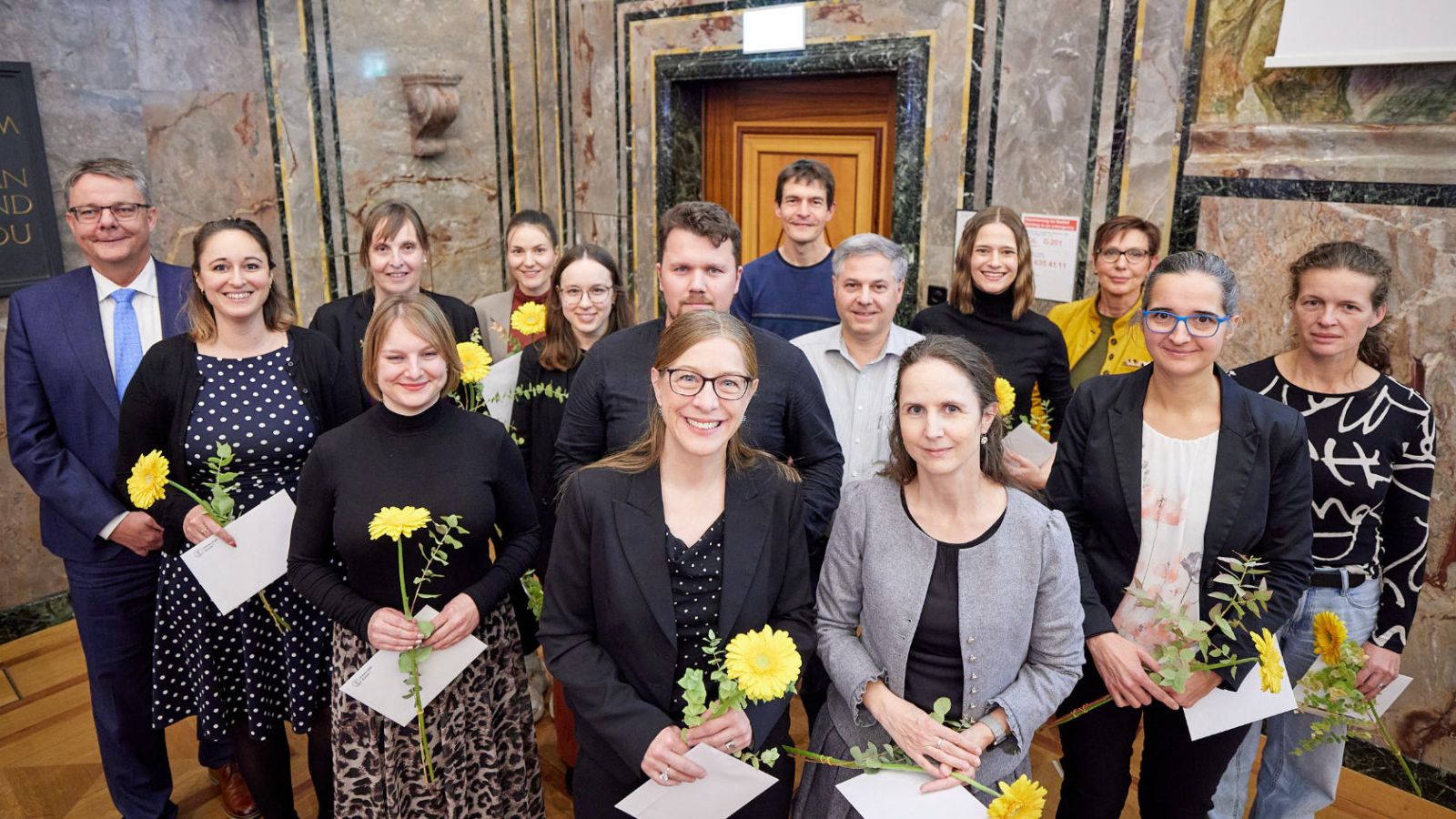 Ausgezeichnet wurden auch die Absolventinnen und Absolventen der hochschuldidaktischen Programme.